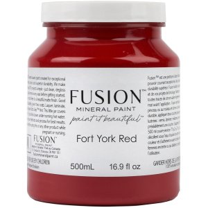 Fusion Mineral Paint - Fort York Red