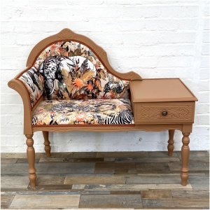 Vintage Hallway Telephone Seat