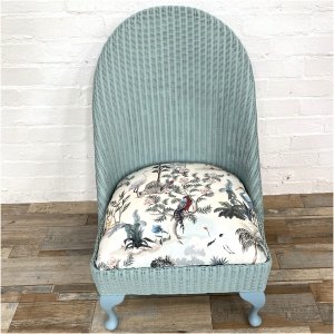 Lloyd Loom Vintage Bedroom Chair - ON HOLD